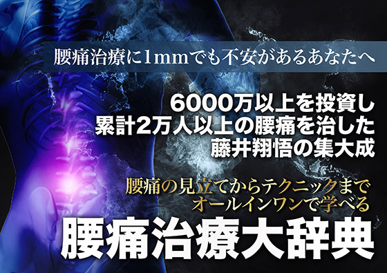 腰痛治療大辞典
